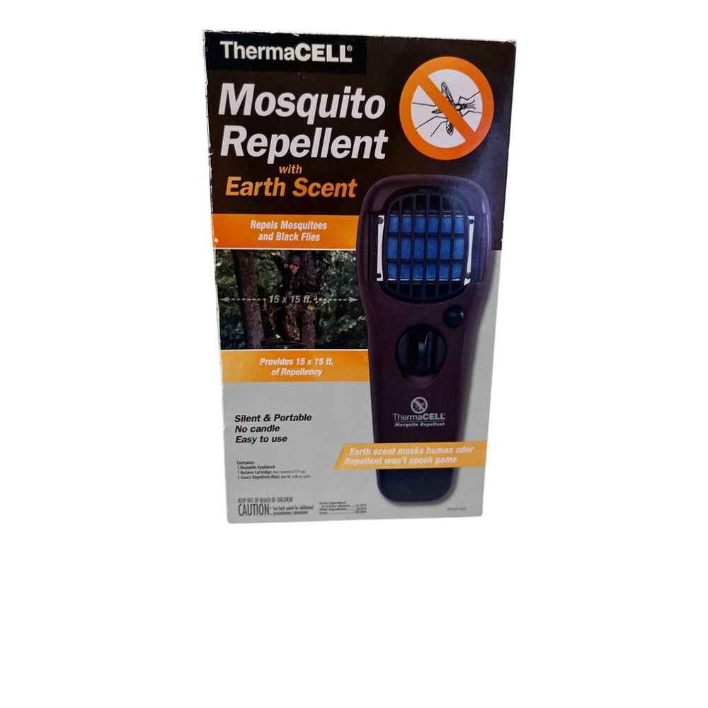 Thermacell Mosquito Repellent Appliance, Mats and Cartridge NEW Open Box